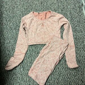 Gymshark Coral Long Sleeve Top